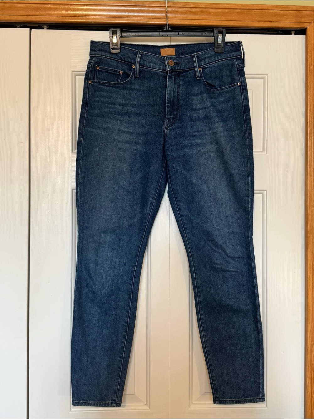 MOTHER The Looker Jeans in River Rule Wash